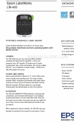 Epson LabelWorks LW-400 Datasheet