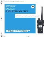 Motorola APX 2000 Короткий довідник