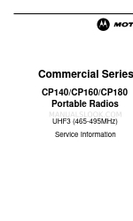 Motorola CP 140 Service-informatie