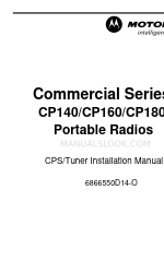 Motorola CP180 Посібник з встановлення Cps/Tuner