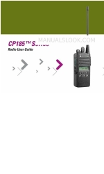 Motorola CP185 Series Посібник користувача