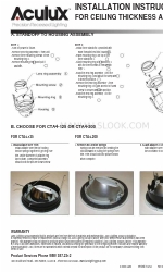 Aculux CTA4-200 설치 지침