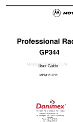 Motorola GP344 Series Manual do utilizador