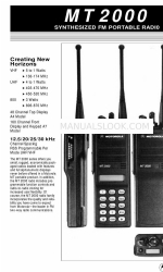 Motorola MT 2000 매뉴얼