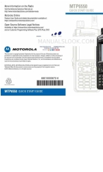 Motorola MTP6550 빠른 시작 매뉴얼
