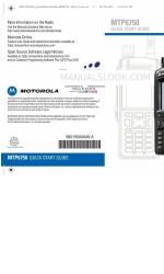 Motorola MTP6750 빠른 시작 매뉴얼