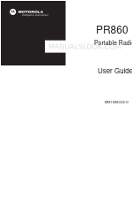 Motorola PR860 User Manual