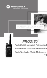 Motorola PRO2150 クイック・リファレンス・マニュアル