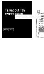 Motorola TALKABOUT T82 Manuale d'uso