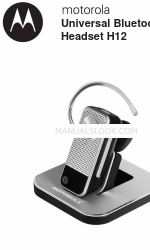 Motorola H12 - MOTOPURE H12 - Headset Podręcznik