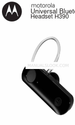 Motorola H390 - Headset - In-ear ear-bud Motomanual