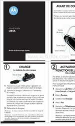 Motorola H390 - Headset - In-ear ear-bud (francuski) Manual De Démarrage Rapide