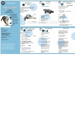 Motorola HS805 Manual de início rápido