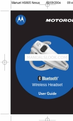 Motorola HS805 Nexus User Manual