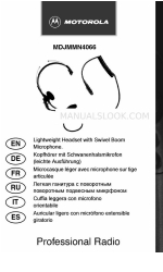 Motorola MDJMMN4066 Manual