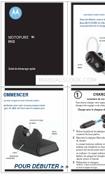Motorola Motopure H15 - H15 Noise-Canceling Bluetooth Wireless Headset (フランス語) 高速運転マニュアル