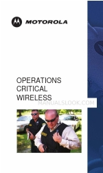 Motorola OPERATIONS CRITICAL WIRELESS Manuel