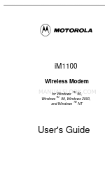 Motorola iM1100 Manual del usuario