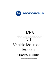 Motorola MEA 3.1 Manual del usuario