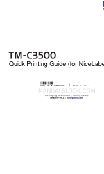 Epson TM-C3500 Series Manual de impressão rápida