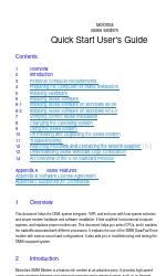 Motorola SM56 Quick Start User Manual