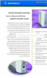 Motorola SURFboard SB4100 Datasheet