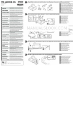 Epson TM-S9000II-MJ Setup Manual