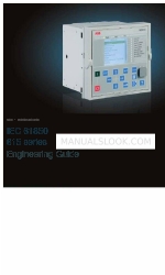 ABB Relion 615 series Manual Teknik