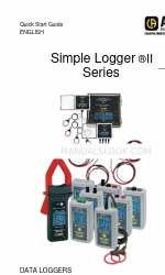 AEMC instruments Simple Logger II Series Краткое руководство по эксплуатации