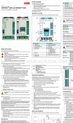 ABB UNITROL 1010 Panduan Instalasi Cepat