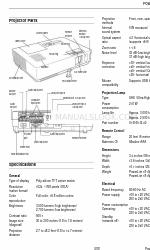 Epson 1815p - PowerLite XGA LCD Projector Manual del usuario
