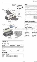 Epson 2000P - Stylus Photo Color Inkjet Printer 제품 정보