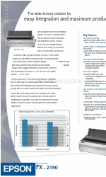 Epson 2190 - FX B/W Dot-matrix Printer Specyfikacje