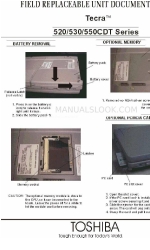 Toshiba 530 series Manuale di servizio