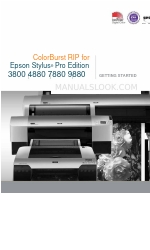 Epson 3800 - Stylus Pro Color Inkjet Printer Aan de slag