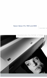 Epson 7800 - Stylus Pro Color Inkjet Printer 브로셔 및 사양