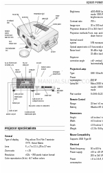 Epson 7900p - PowerLite XGA LCD Projector 제품 정보