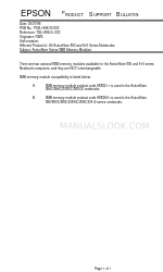 Epson ActionNote 866C Programming Instructions