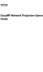 Epson EasyMP Network Projection Panduan Pengoperasian