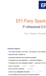 Epson EFI Fiery Spark Professional 2.0 Especificaciones