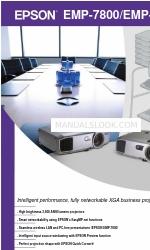 Epson EMP 7800 Brochure & specificaties