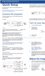 Epson EX5200 Quick Setup Manual