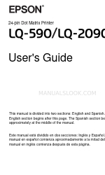 Epson LQ-2090 User Manual