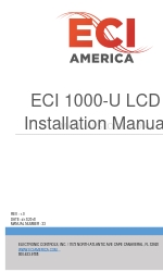 ECI 1000-U LCD Manual de instalación