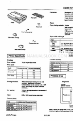 Epson LQ-860 - Impact Printer Informações sobre o produto