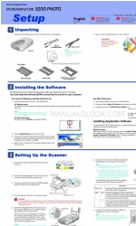 Epson Perfection 3200 Photo Setup Manual