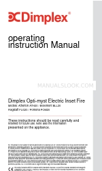 Dimplex Atherton ATH20 Operating Instructions Manual