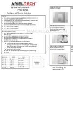 ARIELTECH FTEC 10 Instrucciones de instalación y montaje