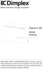 Dimplex BF9000 Owner's Manual