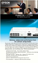 Epson PowerLite 1775W Технічні характеристики